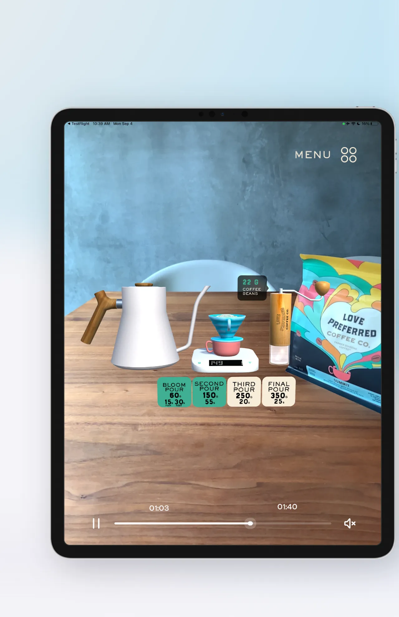iPad Application screenshot 8